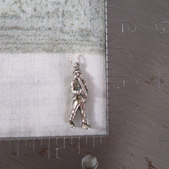 Silver Bracelet Charm CLARINET PLAYER Woodwind - Picture 6 of 6